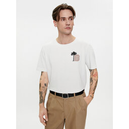 Baldessarini Baldessarini Camiseta B4 20075/000/5199 Blanco Regular Fit
