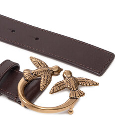 

Жіночий ремінь Pinko Love Berry Simply H3 Belt AI 22-23 PLT01 1H212Q Y5H7 Brown L72Q, Коричневий