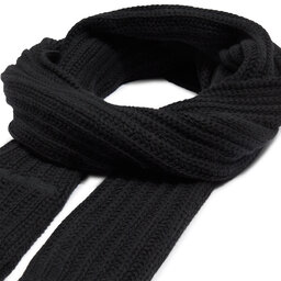 

Шарф Calvin Klein Oversized Knit Scarf 30X180 K60K608496 Ck Black BAX, Чорний