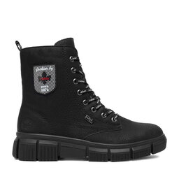 Rieker Schnürschuhe Rieker CEO-X3410-00 Schwarz