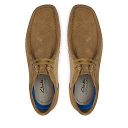 

Туфлі Clarks Shacre Ii Run 26159434 Dark Sand Suede, Коричневий