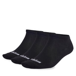 adidas Kotníkové ponožky Unisex adidas Thin Linear Low-Cut Socks 3 Pairs IC1299 black/white