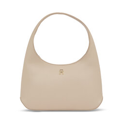 Tommy Hilfiger Handtasche Tommy Hilfiger Hilfiger Staple Shoulder Bag AW0AW15252 Merino ABO