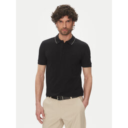BOSS BOSS Polo marškinėliai Paule 4 50506195 Juoda Slim Fit