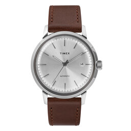 Timex Orologio Timex Marlin Automatic TW2T22700 Marrone