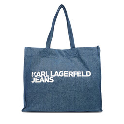 Karl Lagerfeld Jeans Torebka Karl Lagerfeld Jeans A3W50069 Niebieski
