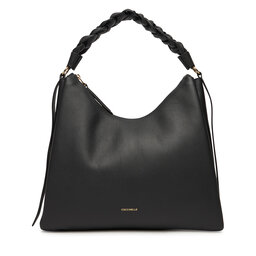 Coccinelle Handtasche Coccinelle M50 Boheme Grana Double E1 M50 13 02 01 Schwarz