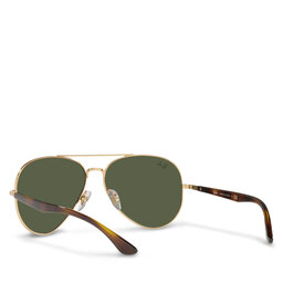 

Сонцезахисні окуляри Ray-Ban 0RB3675 001/31 Arista/Green, Золотий