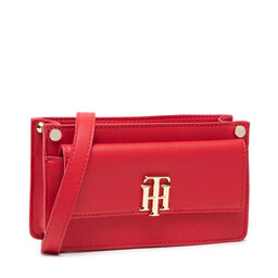 

Сумка Tommy Hilfiger Th Lock Mini Crossover AW0AW10931 XLG, Червоний