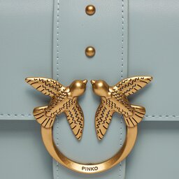 

Сумка Pinko Love One Mini C PE 24 PLTT 100058 A0F1 Light Blue E68Q, Голубий