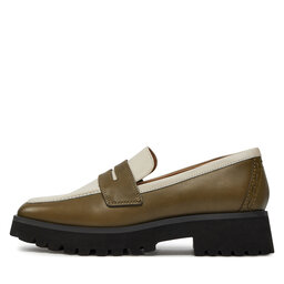 

Лофери Clarks Stayso Edge 26176514 Olive Combi, Хакі