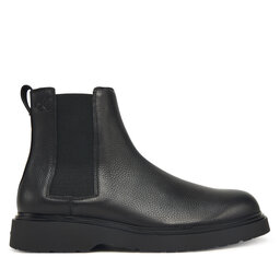 Calvin Klein Ghete Jodhpur Calvin Klein Combat Ess Chelsea Boot Lth YM0YM01374 Negru