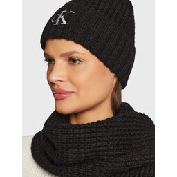 

Набір Шарф і Шапка Calvin Klein Jeans Waffle K60K610149 Black BDS, Чорний