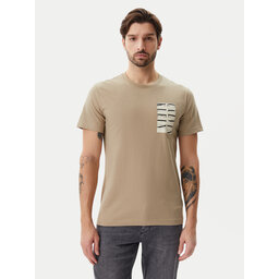 Calvin Klein Jeans Calvin Klein Jeans Camiseta Serif Box Graphic J30J327474 Beis Regular Fit