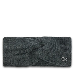 Calvin Klein Textilní čelenka Calvin Klein Chunky K60K612872 Černá