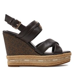 U.S. Polo Assn. Espadrilky U.S. Polo Assn. Aylin016 Hnědá