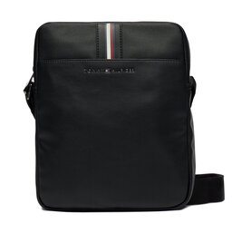 Tommy Hilfiger Axelremsväska Tommy Hilfiger Th Corporate Reporter AM0AM12262 Black BDS