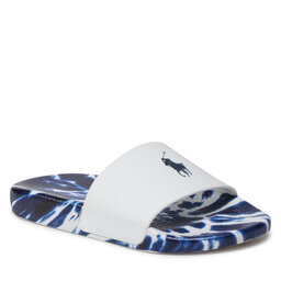 Polo Ralph Lauren Șlapi Polo Ralph Lauren Polo Slide 809860989002 Navy Tie Dye