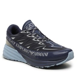 EA7 Emporio Armani Sneakersy EA7 Emporio Armani X8X129 XK307 S644 Tri.Blk/Silver