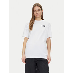 The North Face The North Face T-Shirt NF0A87NQFN41 Λευκό Oversize