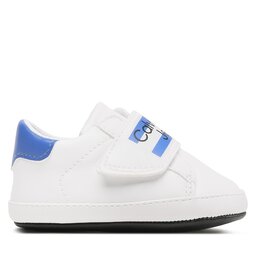 

Снікерcи Calvin Klein Jeans Velcro Shoe V0B4-80542-1582 White/Royal X004, Білий