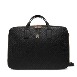 Tommy Hilfiger Brašna na notebook Tommy Hilfiger Th Icon Laptop Bag Mono AW0AW18003 Černá
