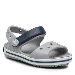 Crocs Босоніжки Crocs Crocband Sandal 12856 Light Grey/Navy