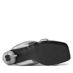 

Шльопанці KARL LAGERFELD KL39005A Silver Lthr 0SL, Срібний
