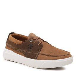 Timberland Halbschuhe Timberland Seneca Bay Boat Shoe TB0A5P6RDQ81 Medium Brown Suede