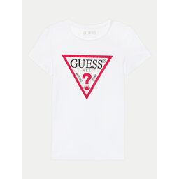 Guess Guess T-Shirt J2YI51 K6YW1 Λευκό Regular Fit