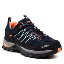 CMP Turistiniai batai CMP Rigel Low Wmn Trekking Shoes Wp 3Q54456 B.Blue/Giada/Peach 92AD