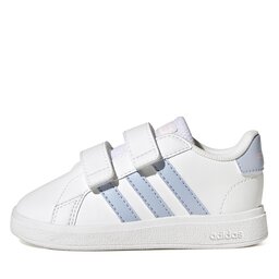 

Взуття adidas Grand Court Lifestyle Hook and Loop Shoes IG2559 Ftwwht/Bludaw/Clpink, Білий