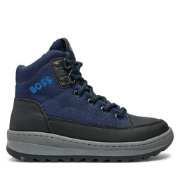 BOSS Botines planos Boss J51318 Azul