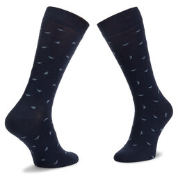 

Набір 2 пар високих чоловічих шкарпеток Emporio Armani 302302 9A292 00134 r. 39/46 Blu, Cиній
