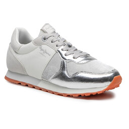 

Снікерcи Pepe Jeans Verona W Versus 1 PLS31146 Silver 934, Білий