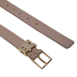 

Жіночий ремінь Tommy Hilfiger Th Monogram 2.5 AW0AW15763 Smooth Taupe PKB, Сірий