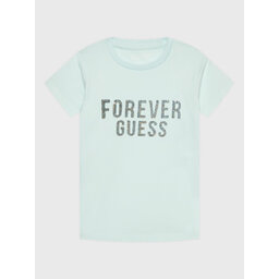 Guess Guess T-Shirt K3RI05 K6YW3 Μπλε Regular Fit