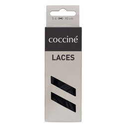 Coccine Κορδόνια παπουτσιών Coccine SZNUROWADŁA 90 cm P7 BAWEŁNIANE v.AZ Μαύρο