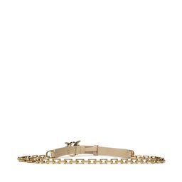 

Жіночий ремінь Pinko Love Day Chain H2 Belt PE 23 PLT01100133 A0F1 Light Beig D28Q, Бежевий