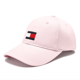 Tommy Hilfiger Șapcă Tommy Hilfiger Big Flag AU0AU01668 Pink TH3