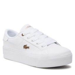 Lacoste Сникърси Lacoste Ziane Platform 123 1 Cfa 745CFA001321G Wht/Wht