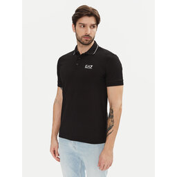 EA7 Emporio Armani EA7 Emporio Armani Poloshirt 8NPF16 PJVUZ 1200 Schwarz Slim Fit