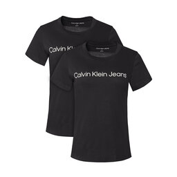 Calvin Klein Jeans Calvin Klein Jeans 2 marškinėlių komplektas J20J220161 Juoda Slim Fit