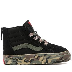 

Снікерcи Vans Sk8-Hi Zip VN000XG5BM81 Camo Sidewall Black, Чорний