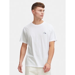 Solid Solid Camiseta Ilias 21108139 Blanco Regular Fit
