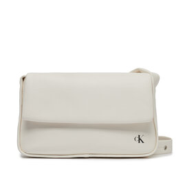 Calvin Klein Jeans Borsetta Calvin Klein Jeans Block Flap Shoulderbag25 Pu K60K611467 Bright White YAF