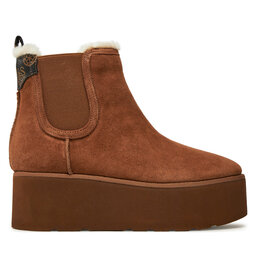 Guess Botki Guess Jilaine2 FLFJL2 LEA10 Brązowy