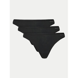 Calvin Klein Underwear Calvin Klein Underwear 3 db klasszikus alsó 000QD5218E Fekete
