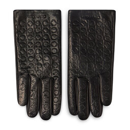 Calvin Klein Mănuși de Damă Calvin Klein Monogram Leather Gloves K50K507423 01E