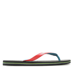 

В'єтнамки Havaianas Brasil Mix 41232069710 Black/Red Ruby, Червоний
